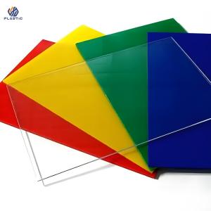 China OEM Easy To Cut Clear Acrylic Sheet 1250x2450mm Rigid Transparent Perspex Sheet wholesale