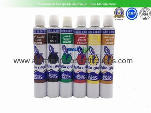 China Waterproof Aluminum Paint Tubes Silk Screen Printing Non - Reactive Nature wholesale