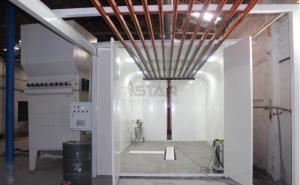 China Galvanized Sheet Manual Powder Coating Spray Booth wholesale