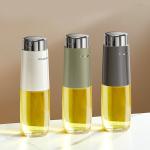 280ml 500ml Kitchen Glass Auto Flip Oil Dispenser Cooking Leakproof No Drip