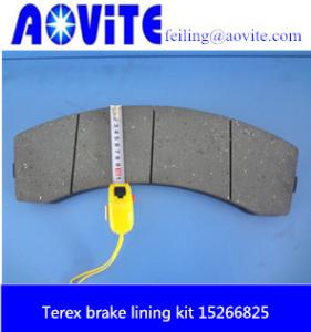 China Terex TR-100 brake lining kit 15266825 wholesale