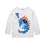 Children'S Sports Shirts Children'S Pullovers Boys' Long Sleeved T-Shirt Trend