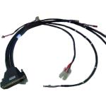 50PIN D-Sub CONN Black Multiconnector Medical Wiring Solution For Multiple