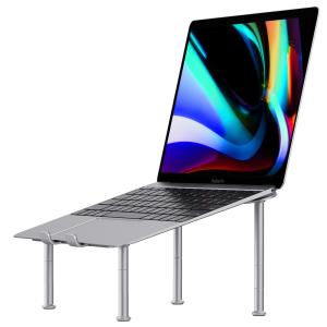 China 614g 15.6inch Silver Liftable Notebook Desk Stand Height Adjustable wholesale