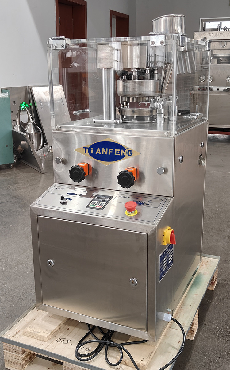 High Efficiency ZP5 Rotary Tablet Press Machine 9000pcs/H 60KN Max Pressure