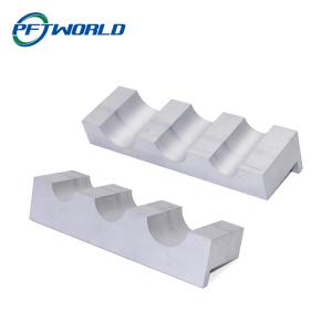 China CNC machining of aluminum parts on electroplated surfaces wholesale