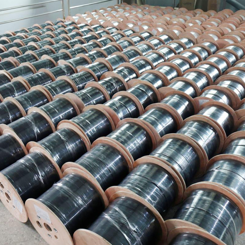 2 Core G.657A1 FTTH Drop Fiber Optic Cable GJXH Indoor Optical Fiber Cable