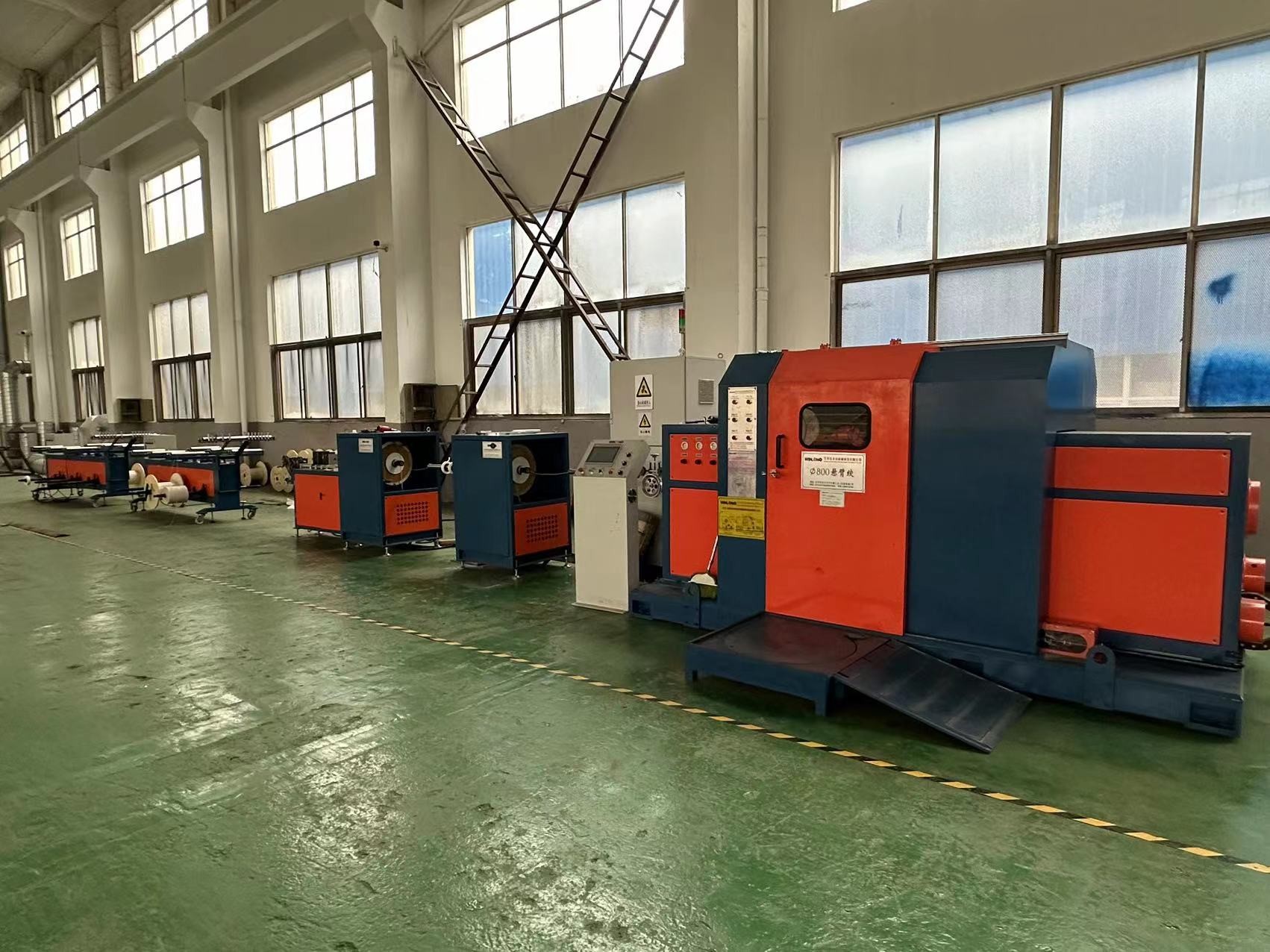 Cantilever Single-Twisting Cabling Machine Wire Twisting Machine Bunching Single Cable Machine