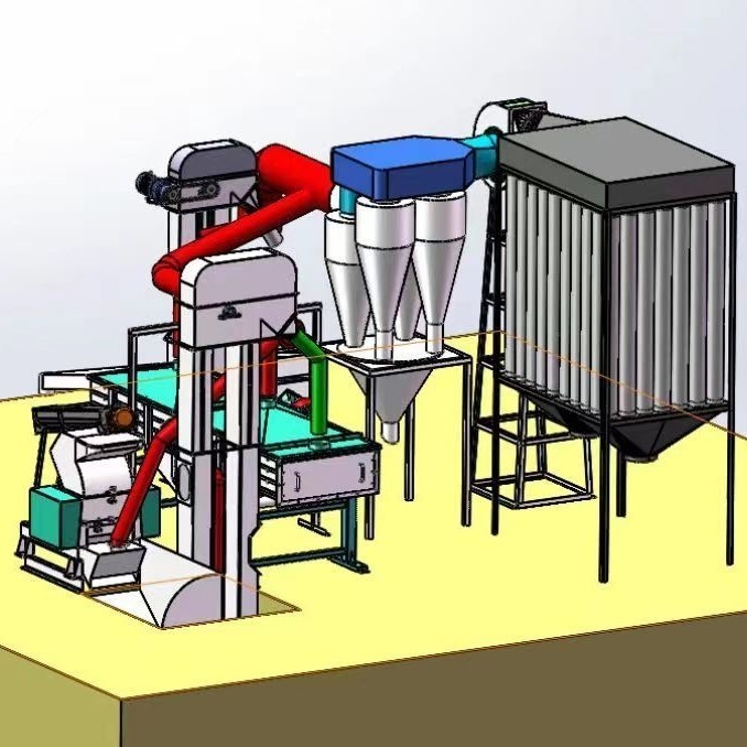 1t-2t/H Crushing Activated Charcoal Machine Activated Carbon Manufacturing Plant