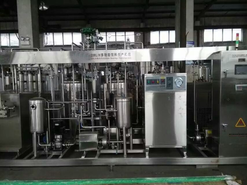 8000KG 35KW Small Capacity Flavored Juice Production Line for Customized Production