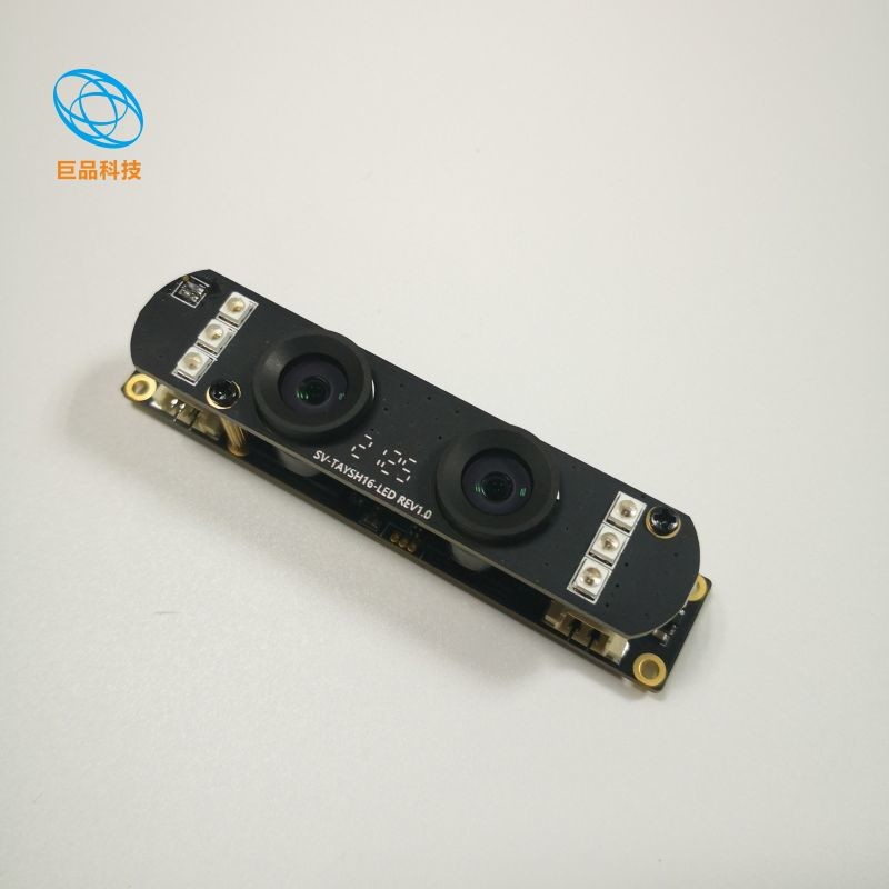 JP-02S205 1080P (2MP+2MP) Dual-Lens Hardware Wide Dynamic Range Camera Module LENS (IR) 650nm / 850nm