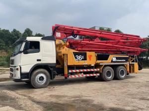 China Germany SG5267THB Putzmeister Volvo Used Concrete Pump Truck 36m wholesale
