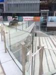 Height 1050mm AISI316 stain finish stainless steel balustrade post