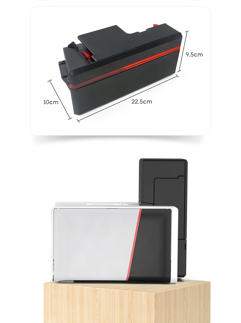 Double Sided PVC Bank Card Printer Machine for Jewelry Appraisal Card