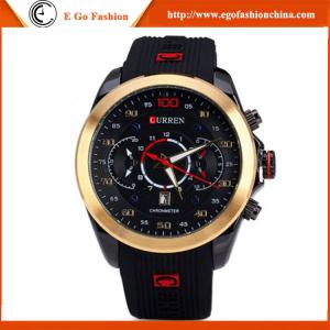 China Fashion Jewelry Wholesale Gift Watch Man Men's Quartz Watch Rose Gold Curren Watch Sports wholesale
