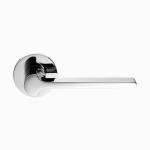 Luxury Outside Bright Solid Modern Gold Door Handles 135mm 63mm