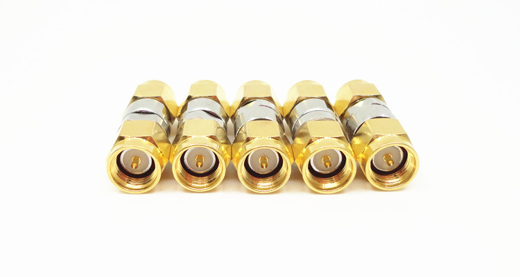SMA Straight Male to Male RF Coaxial Connector Adapter