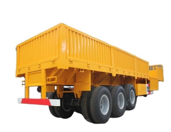 Steel 3 Axles Cargo Transport Trailer/Platform Log Timber Truck Semi Trailer