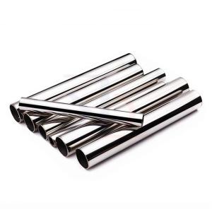 China SS201 2mm Thick Stainless Steel Welded Mirror Round Tube wholesale