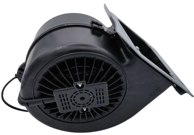 155W 2.16A AC Industrial Centrifugal Fan External Rotor Motor With Metal Plate Mounting Flange
