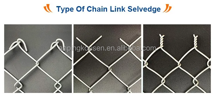 Cyclone Wire Fence with PVC Coated Galvanized Chain Link Wire Mesh Sustainable Option