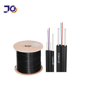 China G657a G652d 4 Core FTTH Fiber Optic Drop Cable LSZH Sheath wholesale