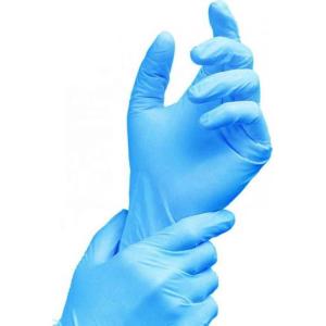 China 3g Disposable Medical Nitrile Gloves Above 14Mpa Tensile Strength wholesale