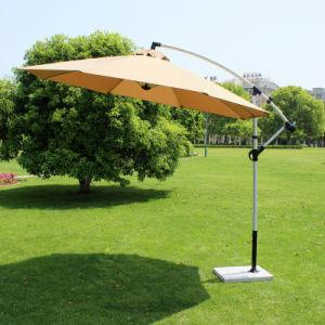 China 3m Banana Courtyard Aluminum Cantilever Umbrella For Garden Outdoor wholesale