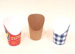 Heavy Weight French Fry Cups Greaseproof For Restaurant , 4 Color Process