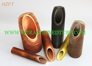 Industrial Copper Fin Tube Boiler Energy Saving Extruded Finned Tubes