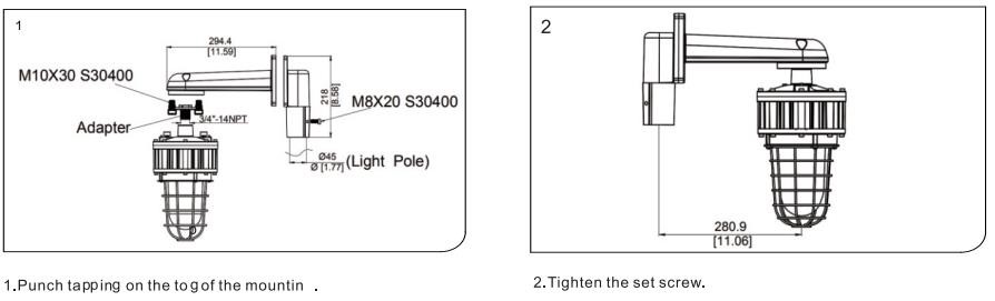New Arrival Led Low Bay And Spot Light IP66Emergency Battery Back Up To 3 Hours Explosion Proof Light G SERIES