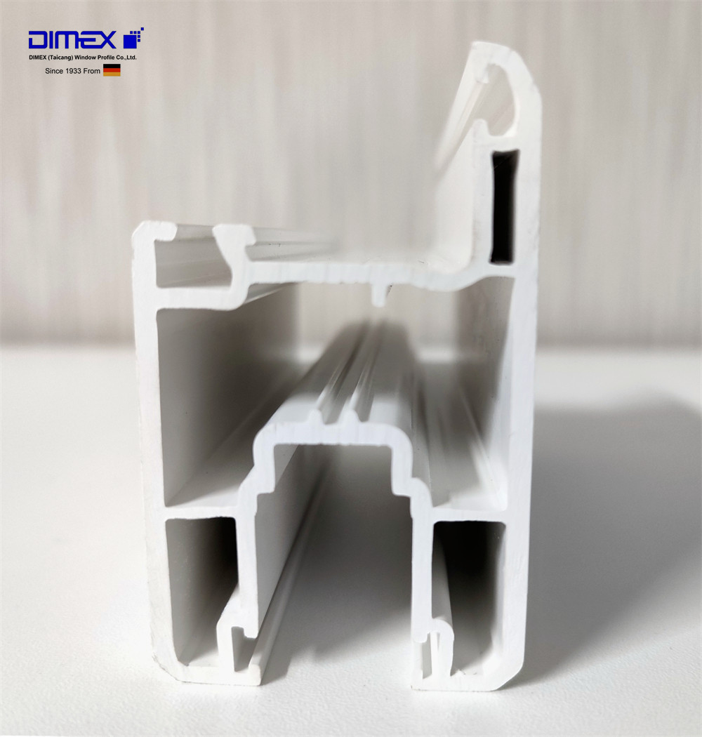 Casement Window Door Systems UPVC Profiles High UV Resistance DIMEX L72