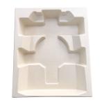 Sustainable Bagasse Corrugated Cardboard Trays Oilproof Waterproof