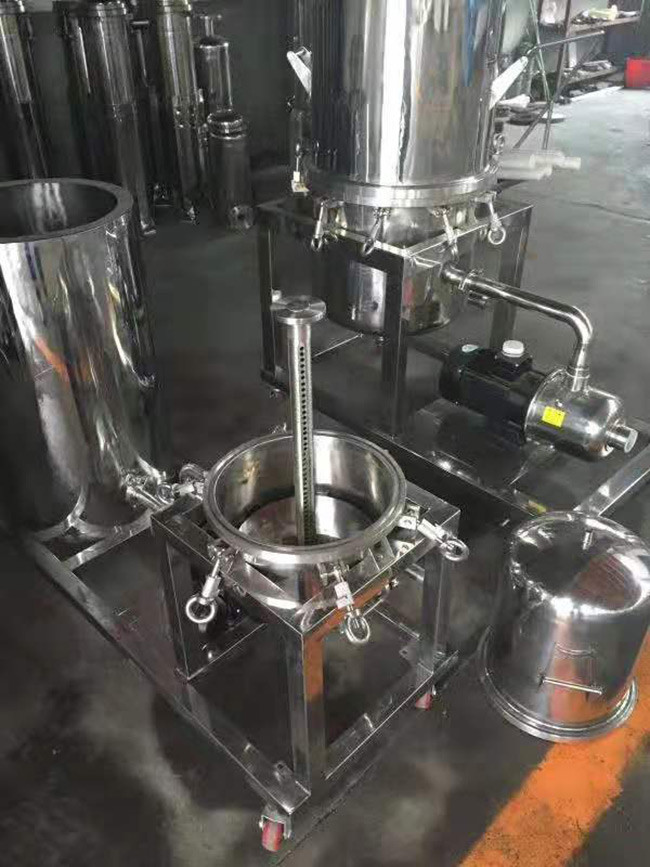 Earth Diatomite Filter SS 304 Sugar Beverage Industry