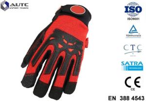China Nitrile Mens Safety Hand Gloves Comfortable Fit Dexterous Durable Impact Protection wholesale