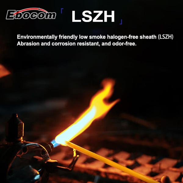 Patch Cord Fiber Optic Cable SC/LC/ST/MPO Jacket OM2 OM3 for networking purposes