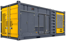 50Hz MITSUBISHI Diesel Generator Set , Water Cooling Soundproof Diesel Generator