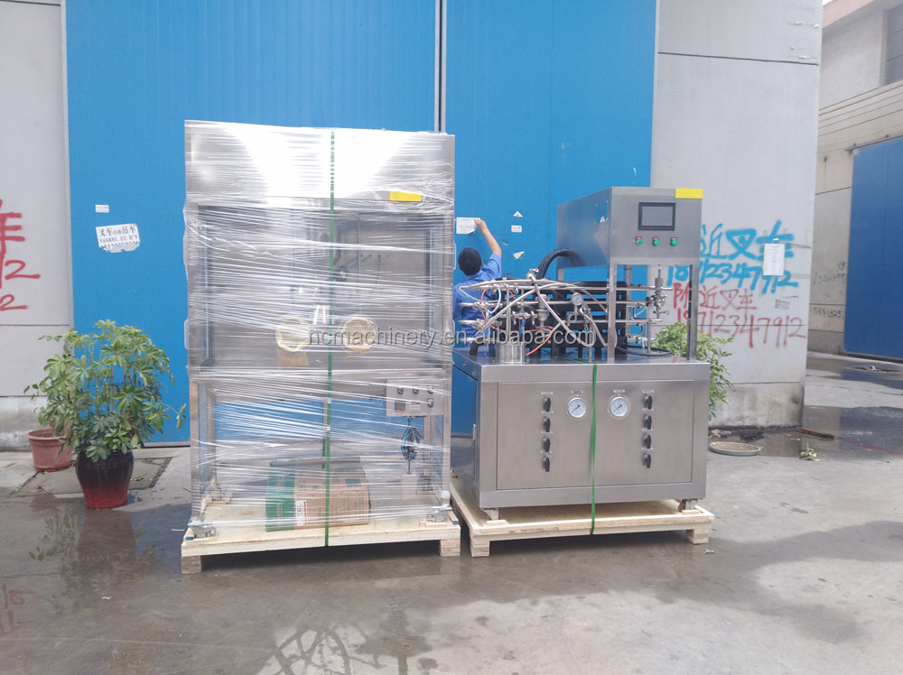 Lab Sterilizing Machine UHT Sterilizer for Milk Processing Line and 7.5 Kw Consumption
