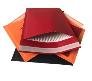 China Custom Red Self Sealing Paper Mailers Packaging Cushioned Envelopes wholesale