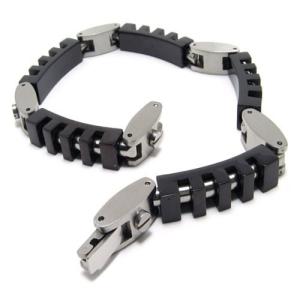 China High Quality Tagor Stainless Steel Jewelry Fashion Men's Casting Bracelet PXB120 wholesale