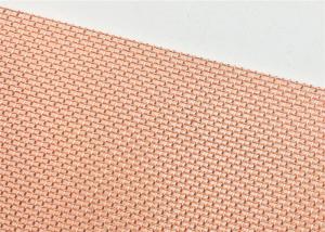 China Brass Fine Copper Mesh Screen Customized Cloth Length SGS Certification wholesale