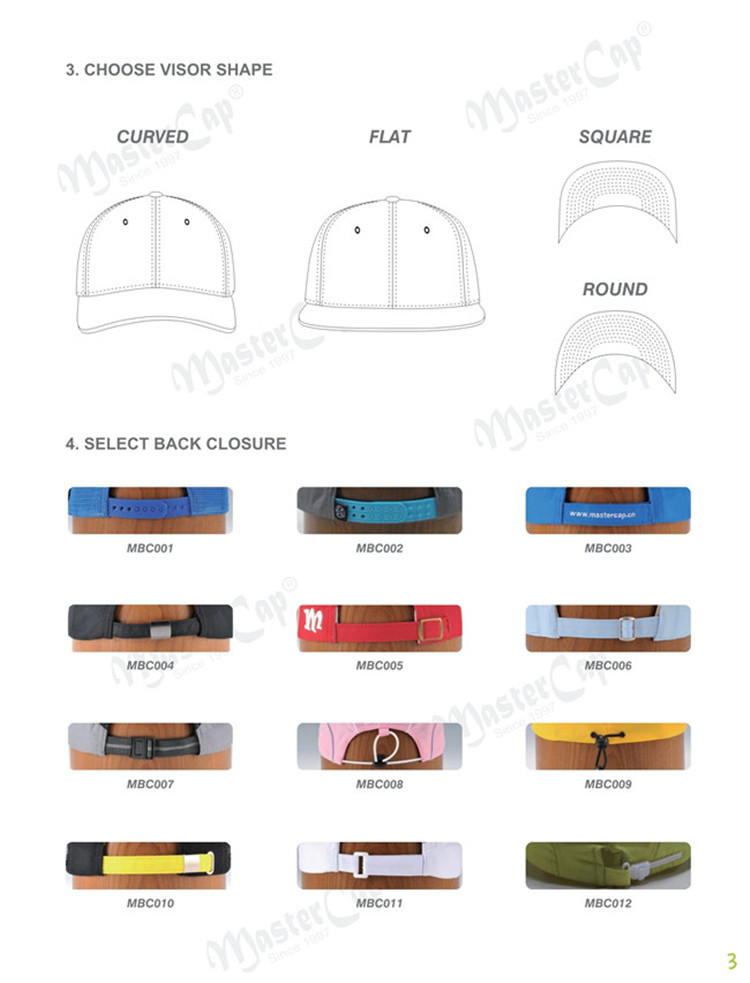 Men Panel PVC Rubber Patch 58cm Printed Baseball Caps