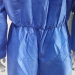 Blue En1149 Disposable Chemical Protective Coverall with Elastic Waist/Ankle