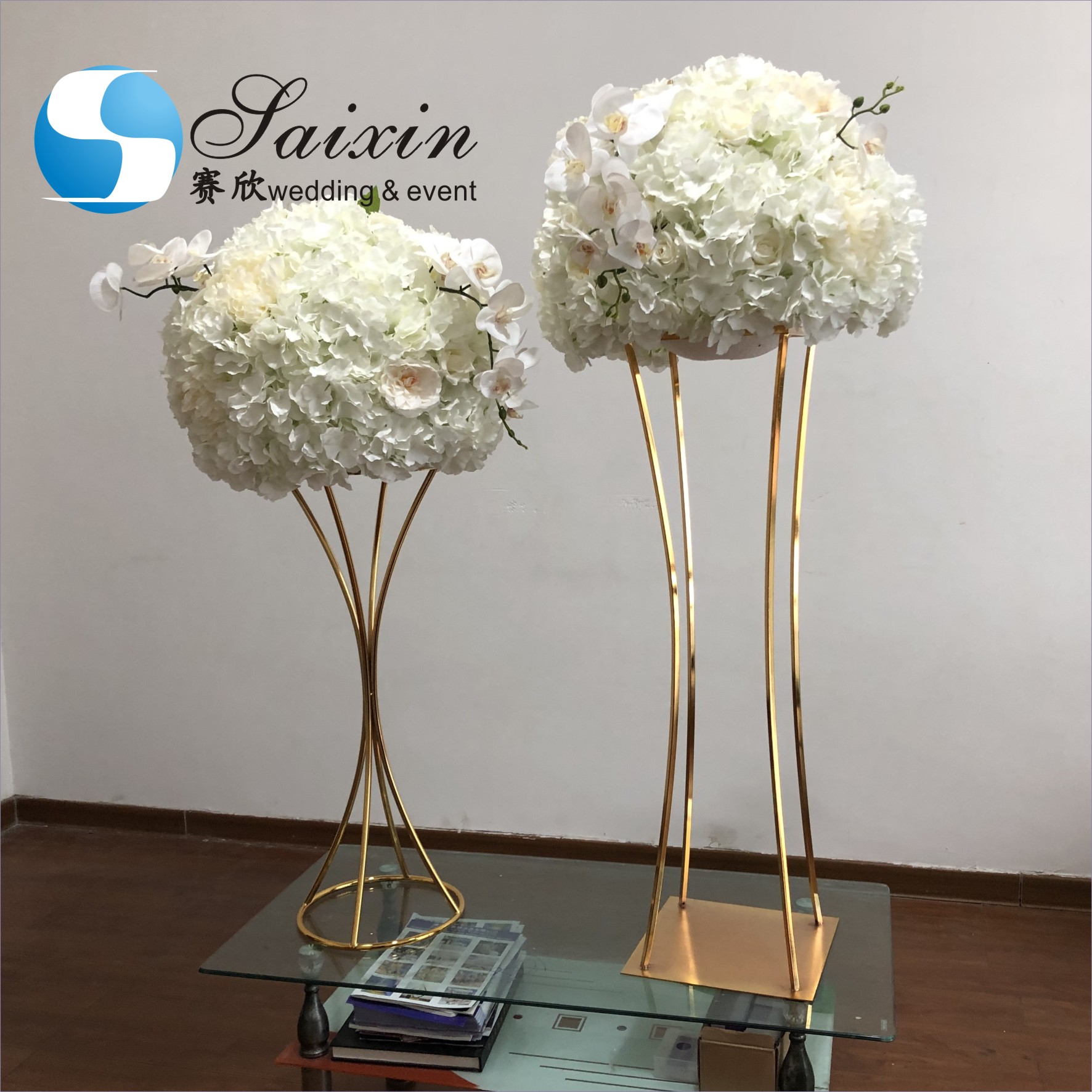 SX-020 Custom Wedding Decorations artificial silk flowers wall for wedding event backdrop decoration