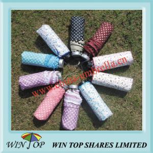 China 19.5&quot; Aluminum Polyester Folding Umbrella wholesale