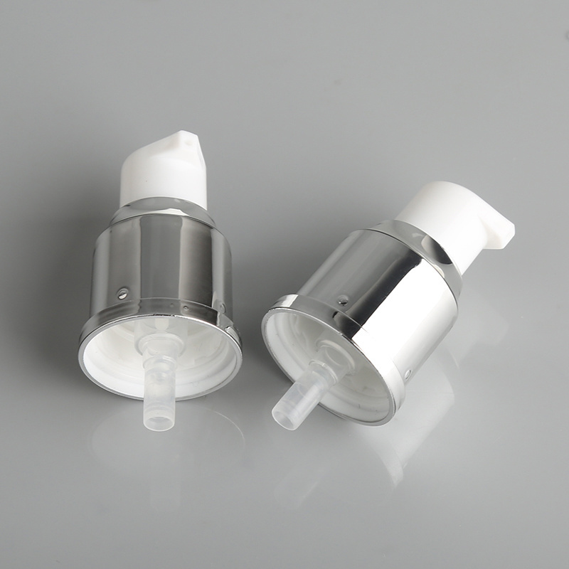24mm 20mm Aluminum Cream Pump Treatment Pump with as Over Cap