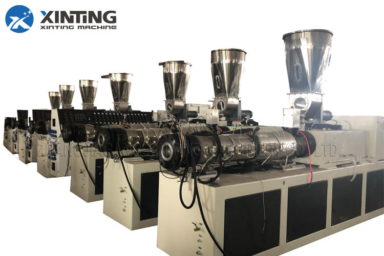 Plastic Water Hydraulic 16-63mm PVC Pipe Production Line