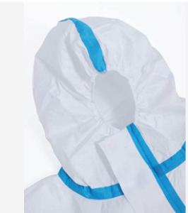 China Waterproof Medical Disposable Protective Coverall With Tape wholesale