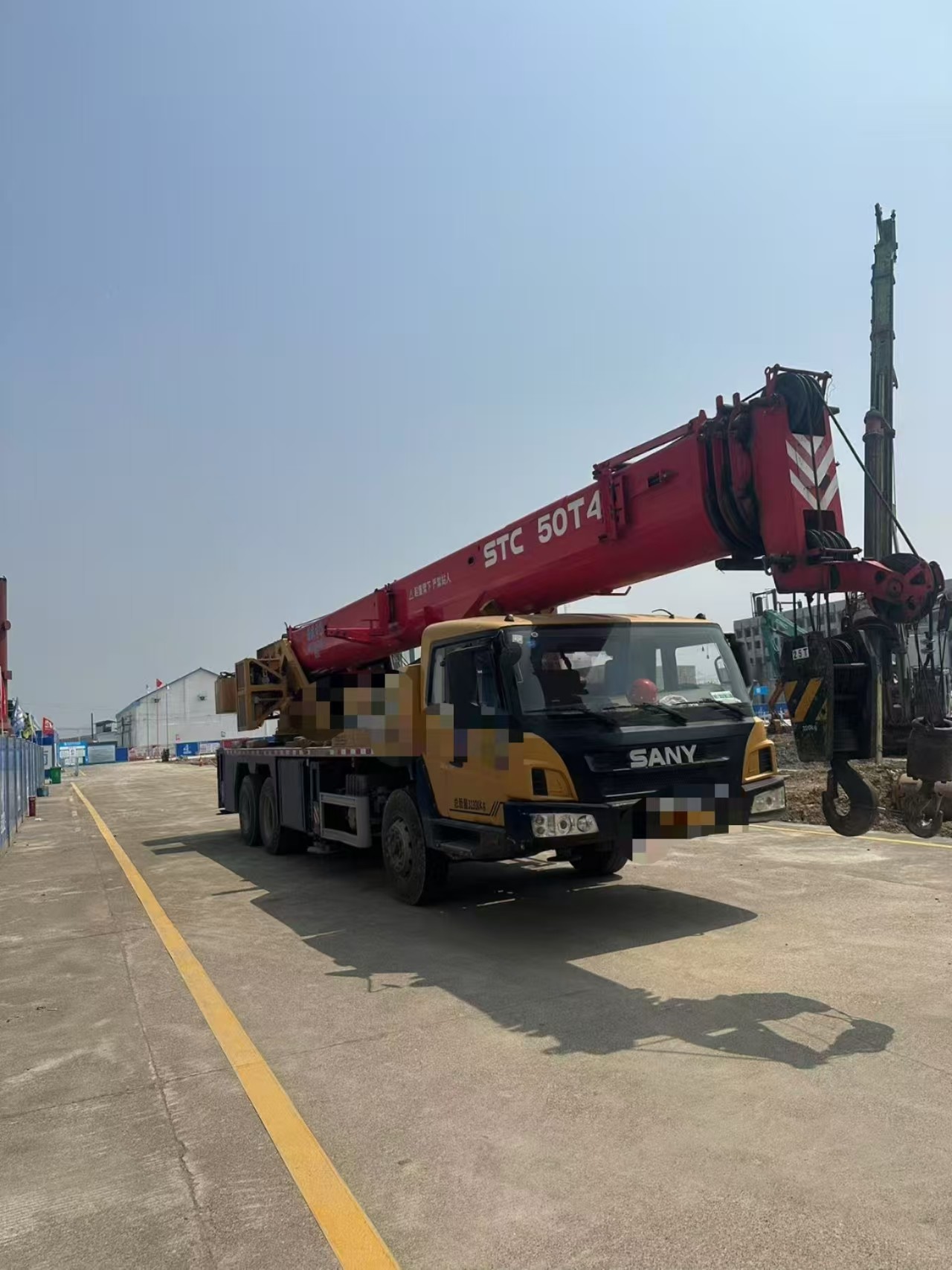 China Construction Lifting Equipment Cranes Hydraulic Truck Mounted Used SA NY STC250T4 25t Mobile Truck Cranes Price for Sale