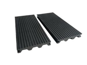 China Brushing Exterior SGS 135mm 23mm WPC Solid Decking wholesale